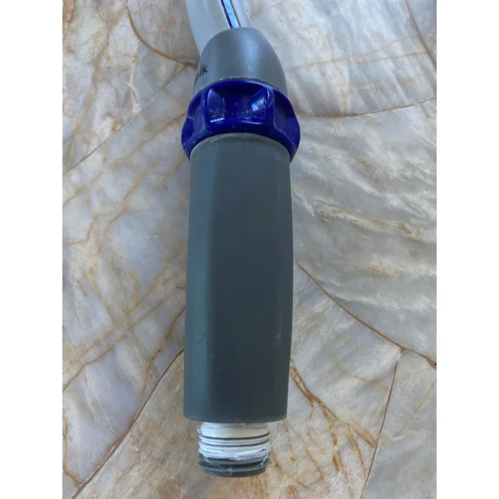Waterpik Pet Wand Pro Replacement Shower Attachment Gray Blue Dog Wash Handle